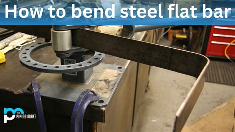 how to bend flat metal